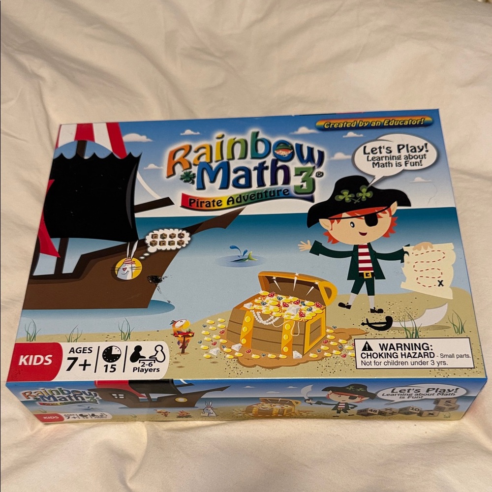 Rainbow Pirate Adventure Game - Colorful Learning Fun